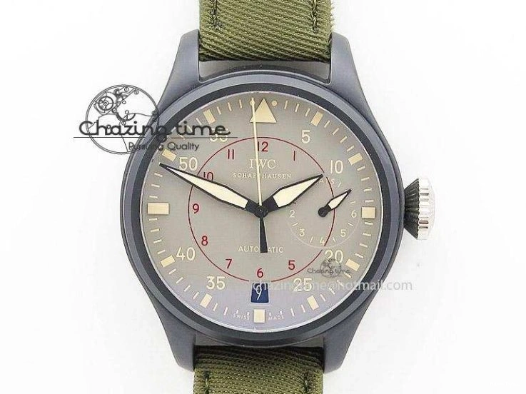 MIROTIME 0129 Snug Portofino IW391022 SS ZK 1:1 Best Edition White Dial Gold Markers On Black Leather Strap A 7130